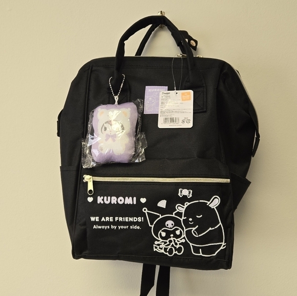 Sanrio Kuromi Backpack with Bag Charm main image 8